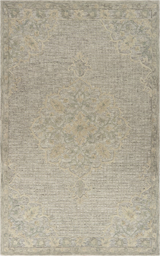 LR Resources Modern Traditions Floral Medallion Beige Area Rug main image