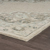 LR Resources Modern Traditions Ivory Medallion Area Rug Angle Image