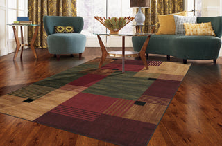 Mohawk Home New Wave Alliance Multi Area Rug Room Scene Feature