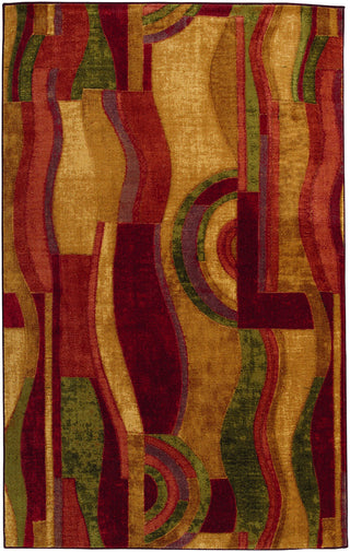 Mohawk Home New Wave Picasso Wine Area Rug main image