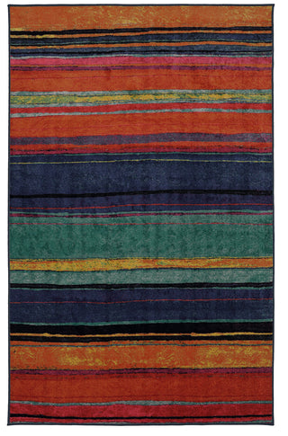 Mohawk Home New Wave Rainbow Kaleidoscope Area Rug main image