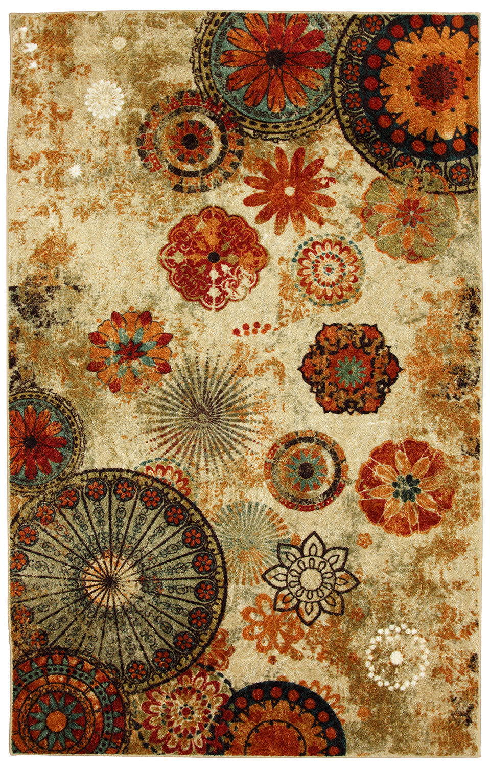 Mohawk Home Strata Caravan Medallion Multi Area Rug – Incredible Rugs ...