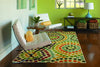 Mohawk Home Strata Mosaic Stones Multi Area Rug Room Scene Feature