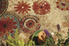 Mohawk Home Printed Indoor/ Outdoor Alexa Medallion Multi Area Rug Detail