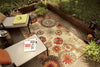 Mohawk Home Printed Indoor/ Outdoor Alexa Medallion Multi Area Rug Room Scene