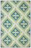 Mohawk Home Printed Indoor/ Outdoor Summer Splash Turquoise Area Rug Main