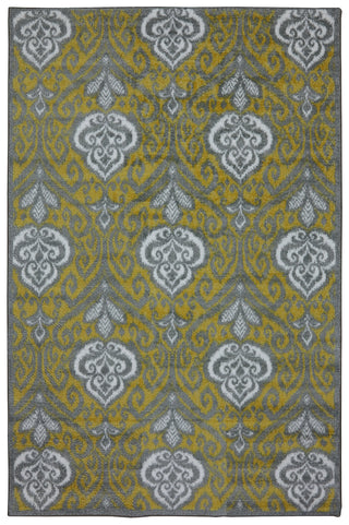 Mohawk Home Strata Elegant Ikat Gold Area Rug main image