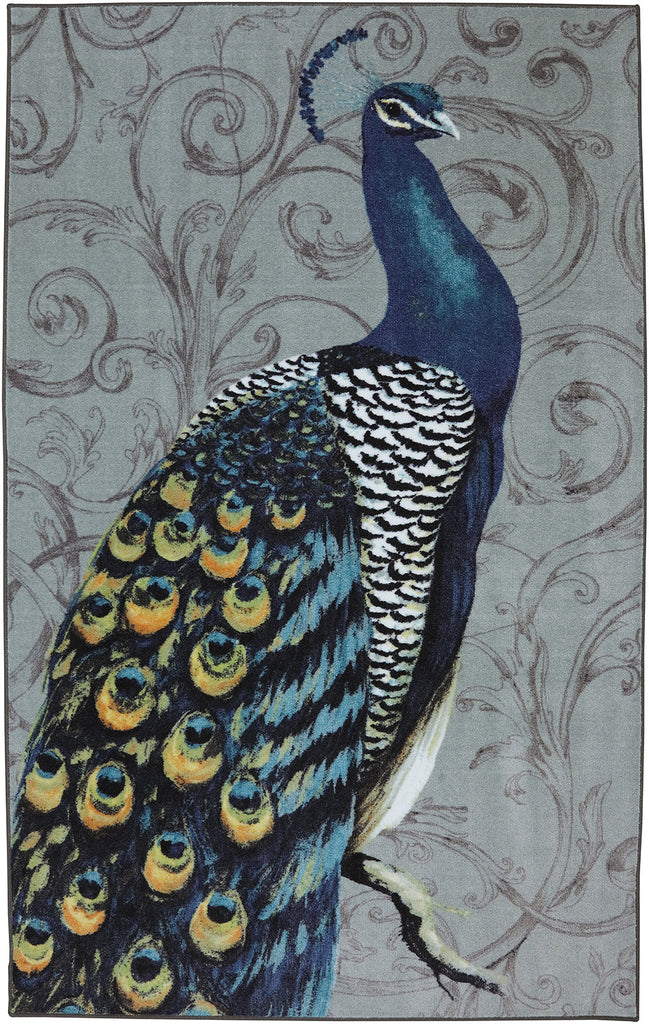 Mohawk Home New Wave Peacock Feathers Multi Area Rug main image