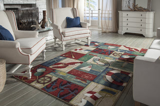 Mohawk Home Escape N Is For Nautical Multi Area Rug Room Scene