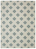 Mohawk Home Woodbridge Button Fleur Aqua Area Rug main image
