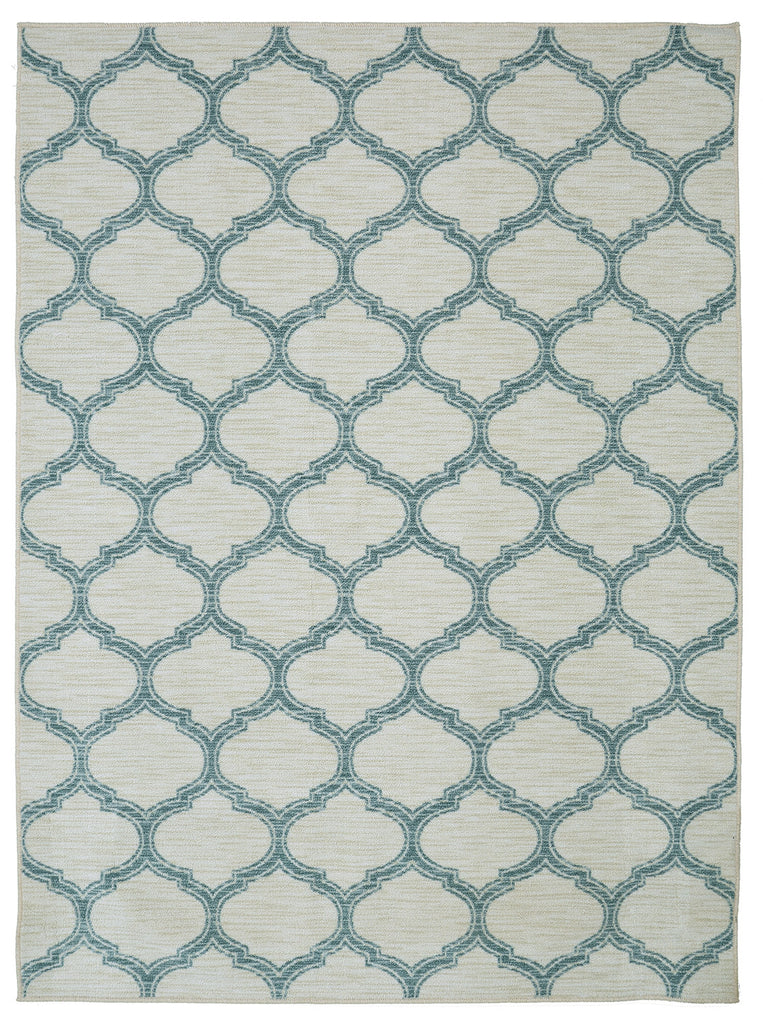 Mohawk Home Woodbridge Glenn Aqua Area Rug main image