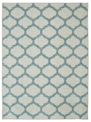 Mohawk Home Woodbridge Glenn Aqua Area Rug main image