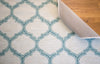 Mohawk Home Woodbridge Glenn Aqua Area Rug Main