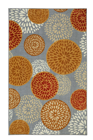 Mohawk Home Aurora Foliage Friends Warm Area Rug main image