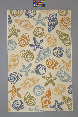 Mohawk Home Woodbridge Seashells Multi Area Rug main image