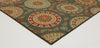 Mohawk Home Soho Amias Medallion Gray Area Rug Corner Shot