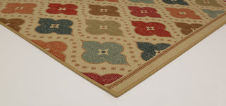 Mohawk Home Soho Jewel Medallion Kaleidoscope Area Rug Corner Shot
