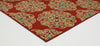 Mohawk Home Soho Kolam Red Area Rug Corner Shot
