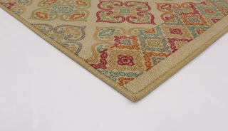 Mohawk Home Soho Mackenzie Beige Area Rug Corner Shot