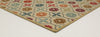 Mohawk Home Soho Nadine Celine Tile Multi Area Rug Corner Shot