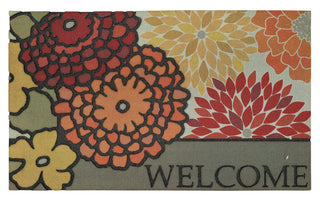 Mohawk Home Doorscapes Mat Modern Bouquet Spice main image