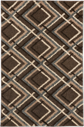 Mohawk Home Augusta Browning Avenue Grey Black Area Rug main image