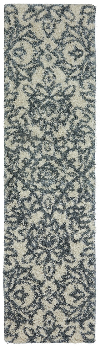 Mohawk Home Augusta Spokane Abyss Blue Area Rug Runner