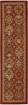 Mohawk Home Symphony Copperhill Madder Brown Area Rug Runner