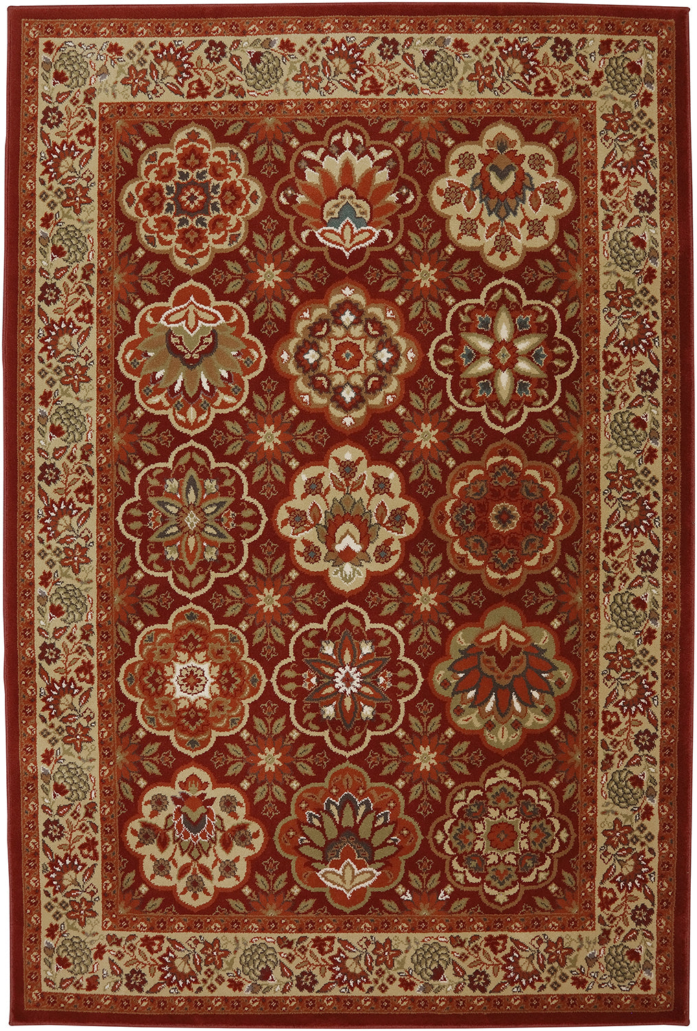 Mohawk Home Symphony Copperhill Madder Brown Area Rug – Incredible Rugs ...
