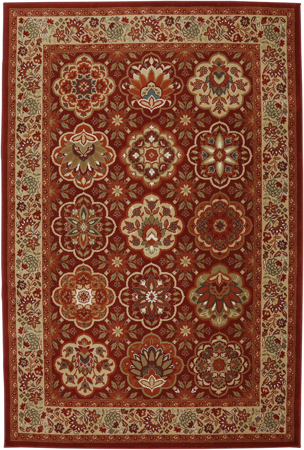 Mohawk Home Symphony Copperhill Madder Brown Area Rug main image