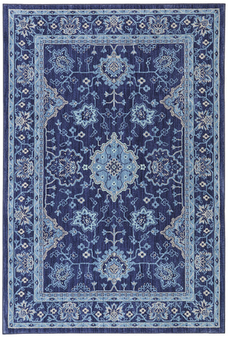 Mohawk Home Cascade Heights Parquet Indigo Area Rug main image