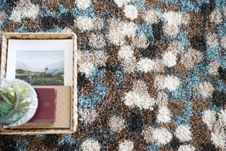 Mohawk Home Huxley Chaos Theory Dark Earth Area Rug Detail