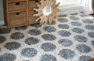 Mohawk Home Huxley Mystic Dots Bay Blue Area Rug Main Feature