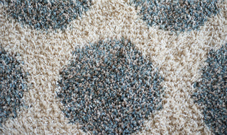 Mohawk Home Huxley Mystic Dots Bay Blue Area Rug Detail