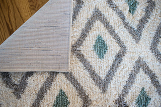 Mohawk Home Laguna Tribal Diamond Green Area Rug Main