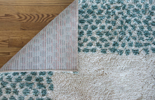 Mohawk Home Laguna Spotted Border Green Area Rug Main