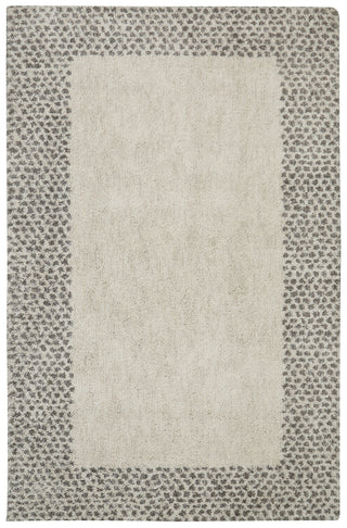 Mohawk Home Laguna Spotted Border Gray Area Rug main image