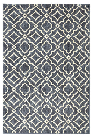 Mohawk Home Studio Carved Tiles Denim Area Rug main image