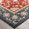 Mohawk Home Studio Cameron Garnet Area Rug Corner Shot