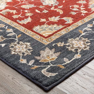 Mohawk Home Studio Cameron Garnet Area Rug Corner Shot