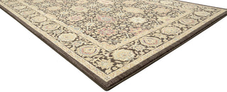 Mohawk Home Studio Mechi Black Area Rug Corner Shot