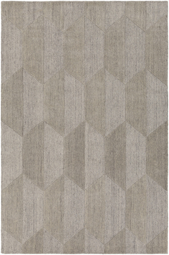 Surya Mountain MOI-1001 White/Grey Area Rug main image