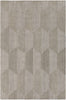 Surya Mountain MOI-1001 White/Grey Area Rug 5' X 7'6''