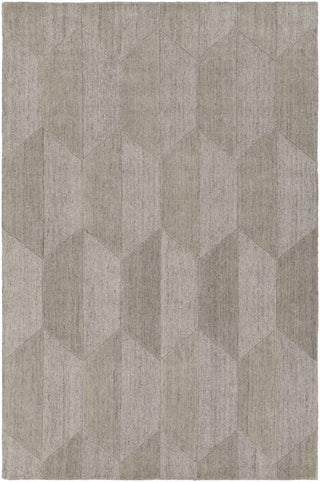 Surya Mountain MOI-1001 White/Grey Area Rug 5' X 7'6''