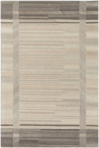 Surya Mountain MOI-1003 Neutral/White Area Rug 5' X 7'6''