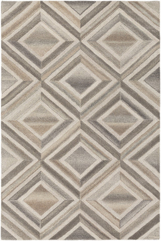 Surya Mountain MOI-1006 Neutral/White Area Rug 5' X 7'6''