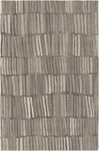 Surya Mountain MOI-1010 Grey/White Area Rug 5' X 7'6''