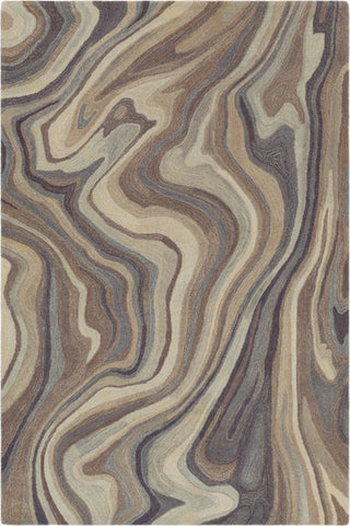 Surya Mountain MOI-1017 Navy Medium Gray Camel Dark Brown Khaki Area Rug main image