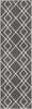 Nourison Modern Lines MOL01 Charcoal Area Rug Main Image