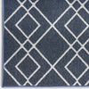 Nourison Modern Lines MOL01 Denim Area Rug Main Image